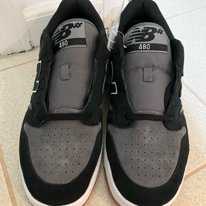 Brand New!!!New Balance Men's Black and Gray 480 Sneakers